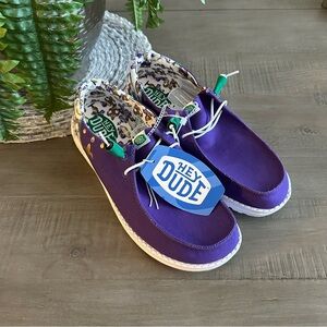 Hey Dude Wendy Funk Louisiana Slip-Ons Size 10